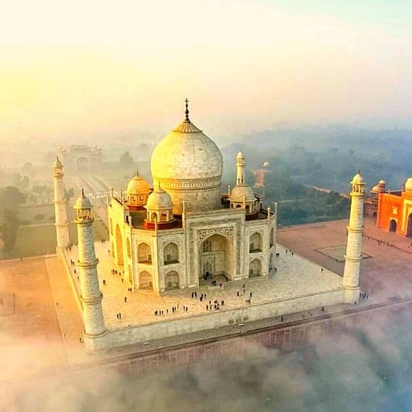 le triangle d or tours triangle d or tours excursion triangle d'or royal taj mahal taj mahal coucher de soleil